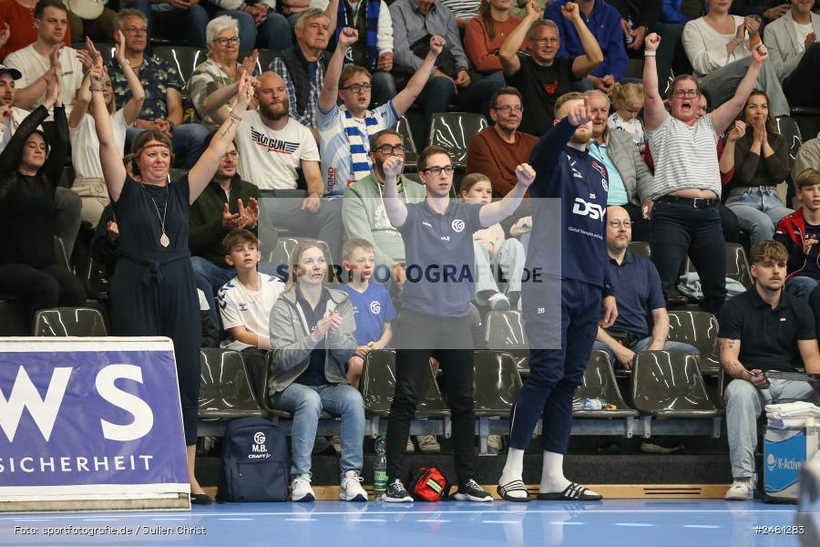 sport, action, Untermainhalle, TVG, TV Großwallstadt, Handball, GWD Minden, GWD, Elsenfeld, 21.04.2025, 2. Handball-Bundesliga, 2. HBL - Bild-ID: 2481283