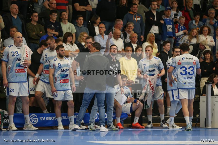 sport, action, Untermainhalle, TVG, TV Großwallstadt, Handball, GWD Minden, GWD, Elsenfeld, 21.04.2025, 2. Handball-Bundesliga, 2. HBL - Bild-ID: 2481290