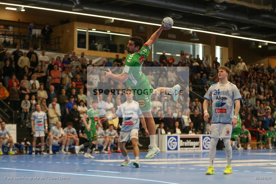 sport, action, Untermainhalle, TVG, TV Großwallstadt, Handball, GWD Minden, GWD, Elsenfeld, 21.04.2025, 2. Handball-Bundesliga, 2. HBL - Bild-ID: 2481291
