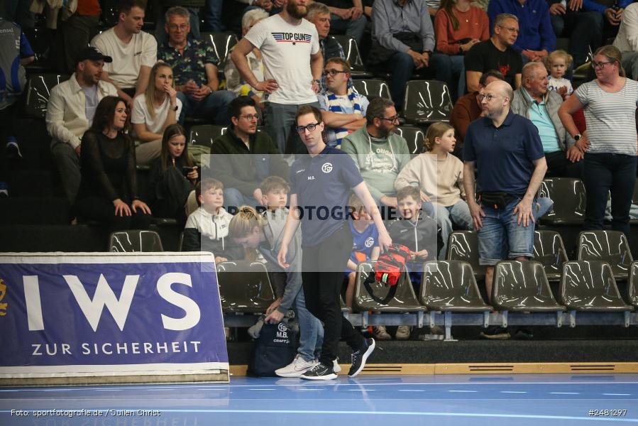 sport, action, Untermainhalle, TVG, TV Großwallstadt, Handball, GWD Minden, GWD, Elsenfeld, 21.04.2025, 2. Handball-Bundesliga, 2. HBL - Bild-ID: 2481297