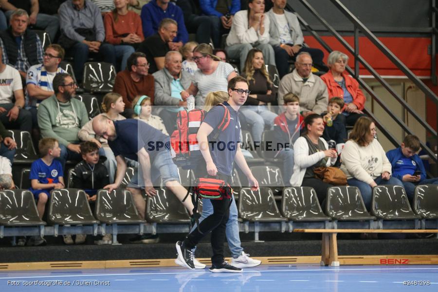 sport, action, Untermainhalle, TVG, TV Großwallstadt, Handball, GWD Minden, GWD, Elsenfeld, 21.04.2025, 2. Handball-Bundesliga, 2. HBL - Bild-ID: 2481298