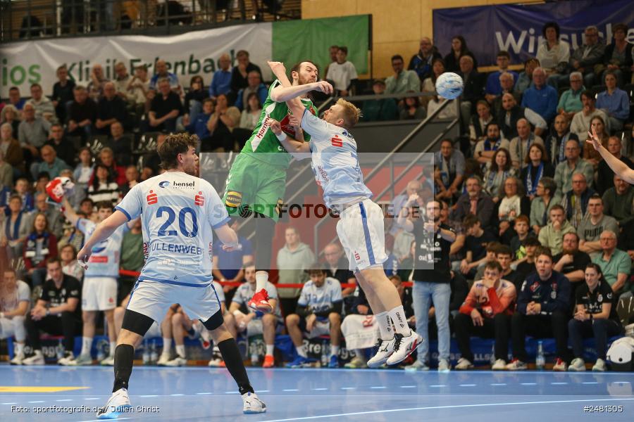 sport, action, Untermainhalle, TVG, TV Großwallstadt, Handball, GWD Minden, GWD, Elsenfeld, 21.04.2025, 2. Handball-Bundesliga, 2. HBL - Bild-ID: 2481305 sport, action, Untermainhalle, TVG, TV Großwallstadt, Handball, GWD Minden, GWD, Elsenfeld, 21.04.2025, 2. Handball-Bundesliga, 2. HBL - Bild-ID: 2481305