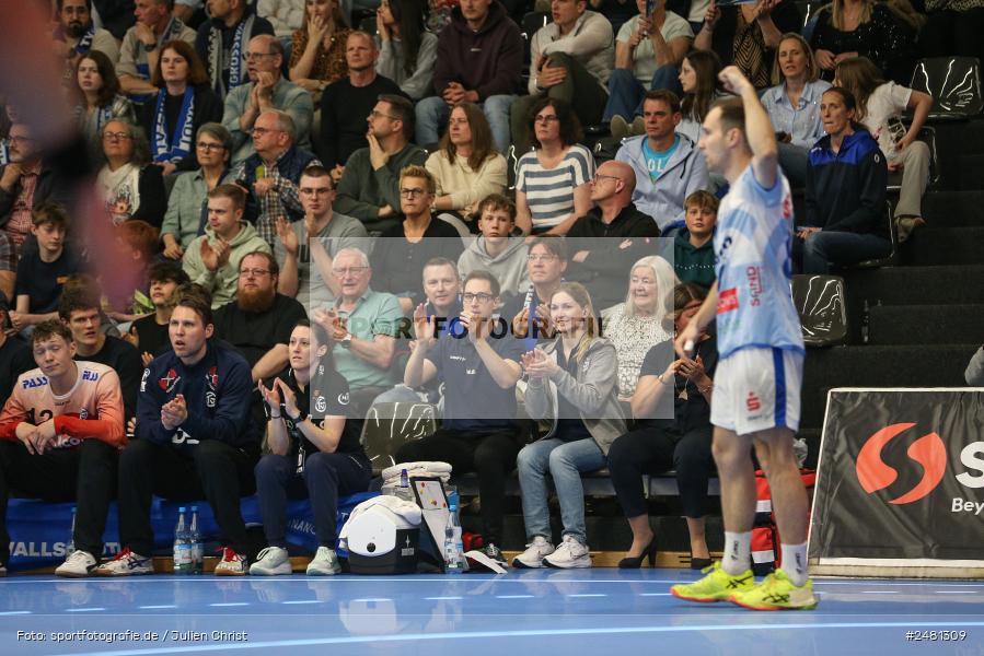 sport, action, Untermainhalle, TVG, TV Großwallstadt, Handball, GWD Minden, GWD, Elsenfeld, 21.04.2025, 2. Handball-Bundesliga, 2. HBL - Bild-ID: 2481309