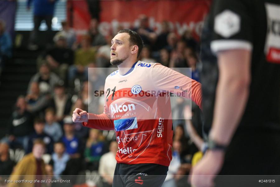 sport, action, Untermainhalle, TVG, TV Großwallstadt, Handball, GWD Minden, GWD, Elsenfeld, 21.04.2025, 2. Handball-Bundesliga, 2. HBL - Bild-ID: 2481315