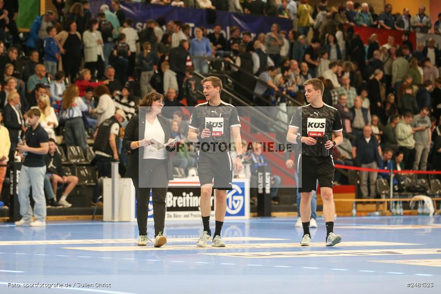 sport, action, Untermainhalle, TVG, TV Großwallstadt, Handball, GWD Minden, GWD, Elsenfeld, 21.04.2025, 2. Handball-Bundesliga, 2. HBL - Bild-ID: 2481323