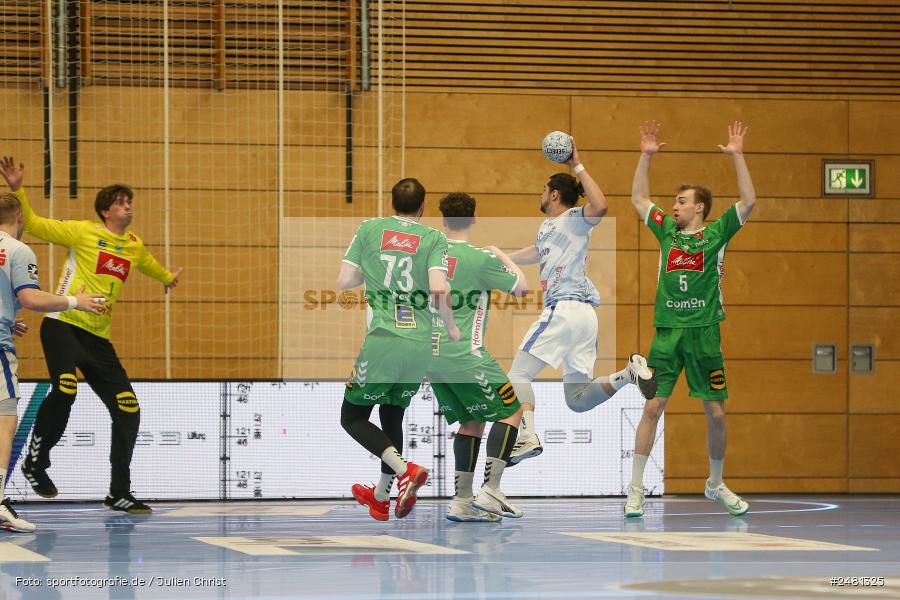 sport, action, Untermainhalle, TVG, TV Großwallstadt, Handball, GWD Minden, GWD, Elsenfeld, 21.04.2025, 2. Handball-Bundesliga, 2. HBL - Bild-ID: 2481325