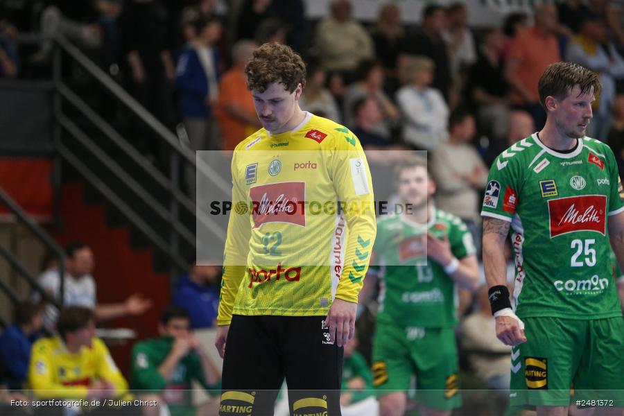 sport, action, Untermainhalle, TVG, TV Großwallstadt, Handball, GWD Minden, GWD, Elsenfeld, 21.04.2025, 2. Handball-Bundesliga, 2. HBL - Bild-ID: 2481372 sport, action, Untermainhalle, TVG, TV Großwallstadt, Handball, GWD Minden, GWD, Elsenfeld, 21.04.2025, 2. Handball-Bundesliga, 2. HBL - Bild-ID: 2481372