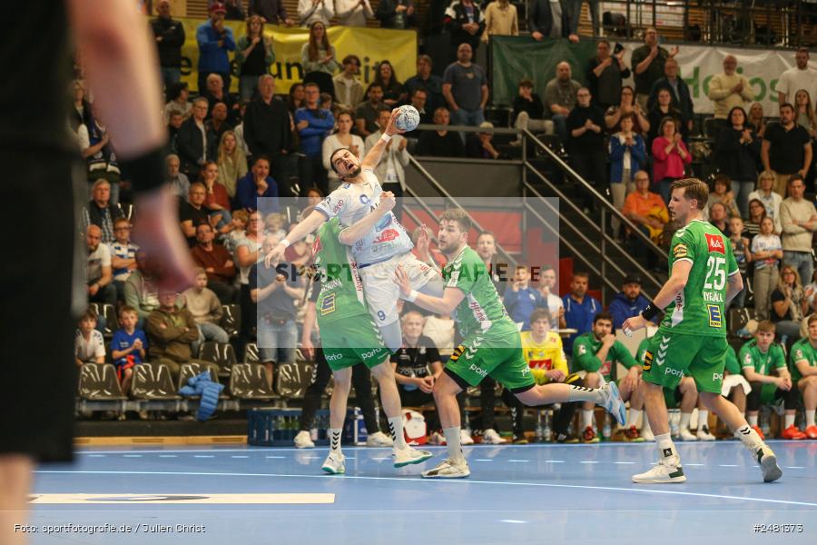 sport, action, Untermainhalle, TVG, TV Großwallstadt, Handball, GWD Minden, GWD, Elsenfeld, 21.04.2025, 2. Handball-Bundesliga, 2. HBL - Bild-ID: 2481373 sport, action, Untermainhalle, TVG, TV Großwallstadt, Handball, GWD Minden, GWD, Elsenfeld, 21.04.2025, 2. Handball-Bundesliga, 2. HBL - Bild-ID: 2481373