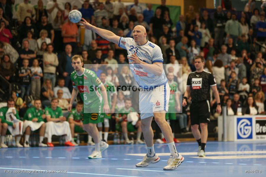 sport, action, Untermainhalle, TVG, TV Großwallstadt, Handball, GWD Minden, GWD, Elsenfeld, 21.04.2025, 2. Handball-Bundesliga, 2. HBL - Bild-ID: 2481378 sport, action, Untermainhalle, TVG, TV Großwallstadt, Handball, GWD Minden, GWD, Elsenfeld, 21.04.2025, 2. Handball-Bundesliga, 2. HBL - Bild-ID: 2481378
