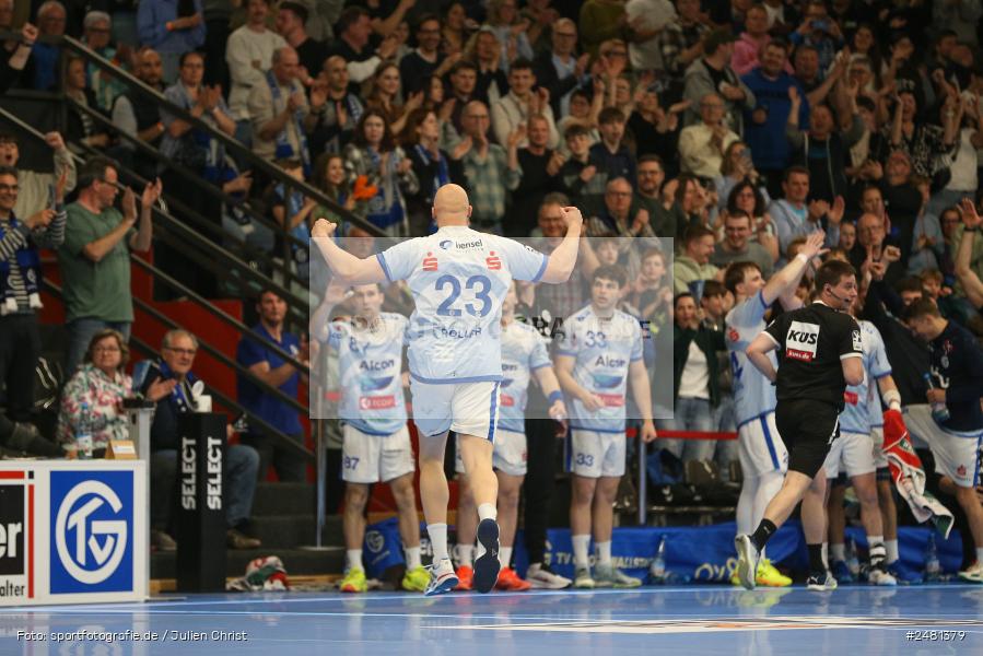 sport, action, Untermainhalle, TVG, TV Großwallstadt, Handball, GWD Minden, GWD, Elsenfeld, 21.04.2025, 2. Handball-Bundesliga, 2. HBL - Bild-ID: 2481379 sport, action, Untermainhalle, TVG, TV Großwallstadt, Handball, GWD Minden, GWD, Elsenfeld, 21.04.2025, 2. Handball-Bundesliga, 2. HBL - Bild-ID: 2481379