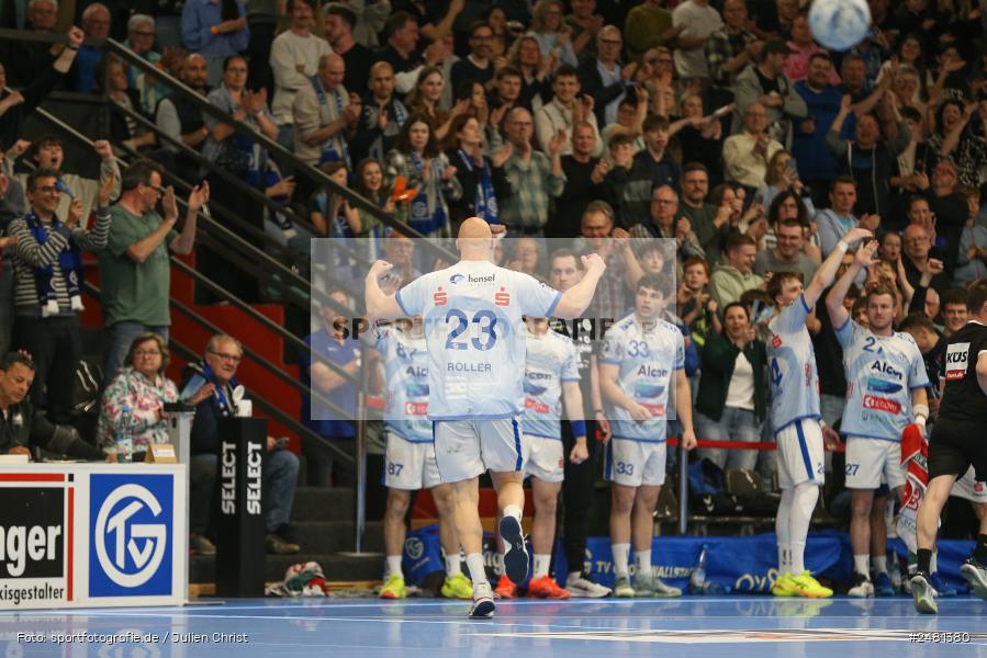 sport, action, Untermainhalle, TVG, TV Großwallstadt, Handball, GWD Minden, GWD, Elsenfeld, 21.04.2025, 2. Handball-Bundesliga, 2. HBL - Bild-ID: 2481380 sport, action, Untermainhalle, TVG, TV Großwallstadt, Handball, GWD Minden, GWD, Elsenfeld, 21.04.2025, 2. Handball-Bundesliga, 2. HBL - Bild-ID: 2481380
