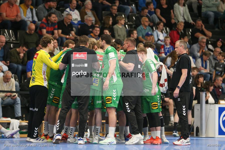 sport, action, Untermainhalle, TVG, TV Großwallstadt, Handball, GWD Minden, GWD, Elsenfeld, 21.04.2025, 2. Handball-Bundesliga, 2. HBL - Bild-ID: 2481388 sport, action, Untermainhalle, TVG, TV Großwallstadt, Handball, GWD Minden, GWD, Elsenfeld, 21.04.2025, 2. Handball-Bundesliga, 2. HBL - Bild-ID: 2481388