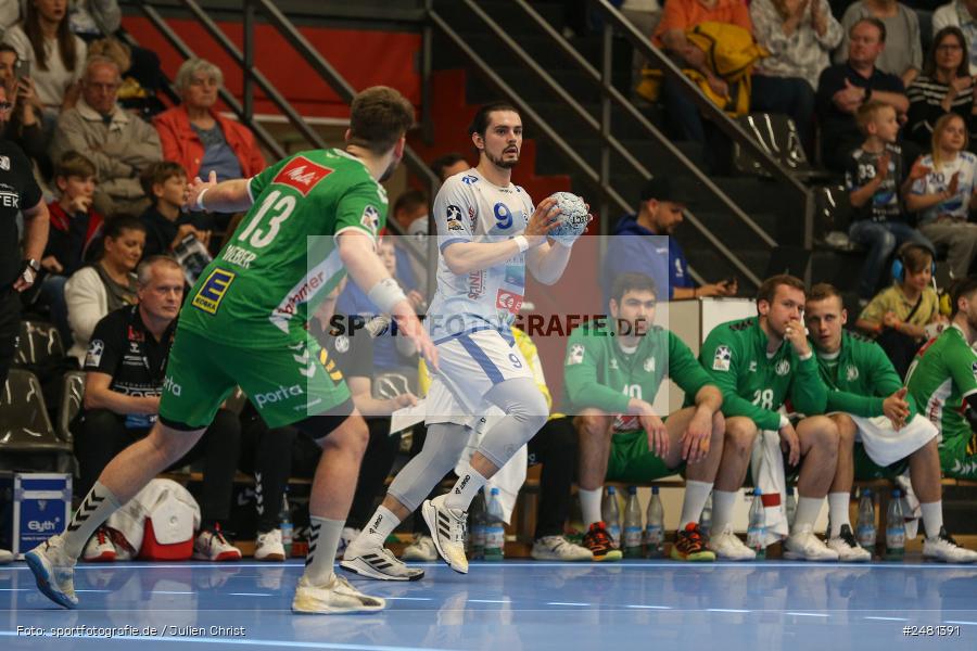 sport, action, Untermainhalle, TVG, TV Großwallstadt, Handball, GWD Minden, GWD, Elsenfeld, 21.04.2025, 2. Handball-Bundesliga, 2. HBL - Bild-ID: 2481391 sport, action, Untermainhalle, TVG, TV Großwallstadt, Handball, GWD Minden, GWD, Elsenfeld, 21.04.2025, 2. Handball-Bundesliga, 2. HBL - Bild-ID: 2481391