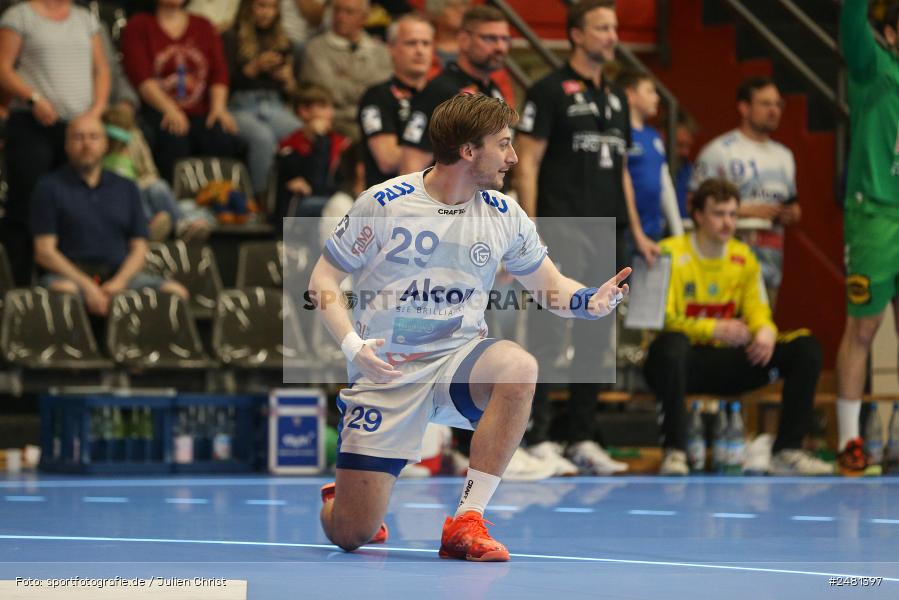 sport, action, Untermainhalle, TVG, TV Großwallstadt, Handball, GWD Minden, GWD, Elsenfeld, 21.04.2025, 2. Handball-Bundesliga, 2. HBL - Bild-ID: 2481397 sport, action, Untermainhalle, TVG, TV Großwallstadt, Handball, GWD Minden, GWD, Elsenfeld, 21.04.2025, 2. Handball-Bundesliga, 2. HBL - Bild-ID: 2481397