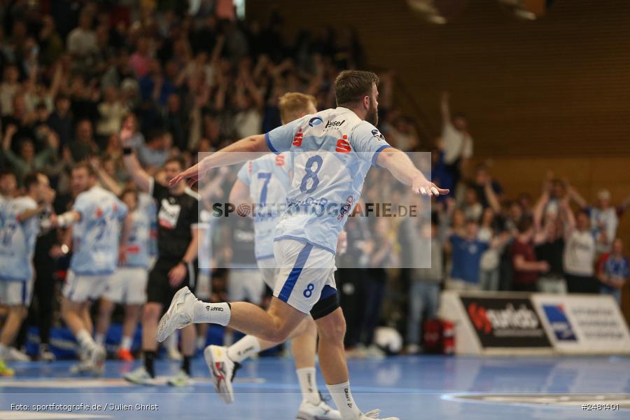 sport, action, Untermainhalle, TVG, TV Großwallstadt, Handball, GWD Minden, GWD, Elsenfeld, 21.04.2025, 2. Handball-Bundesliga, 2. HBL - Bild-ID: 2481401 sport, action, Untermainhalle, TVG, TV Großwallstadt, Handball, GWD Minden, GWD, Elsenfeld, 21.04.2025, 2. Handball-Bundesliga, 2. HBL - Bild-ID: 2481401
