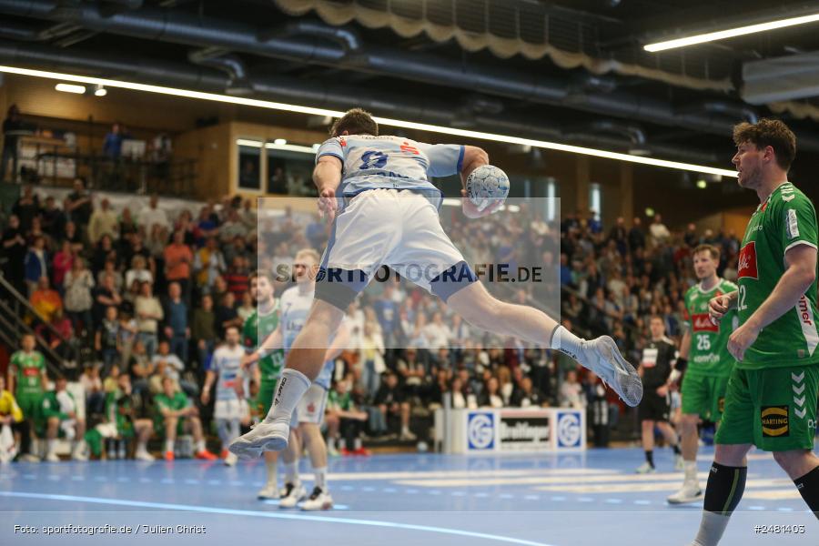 sport, action, Untermainhalle, TVG, TV Großwallstadt, Handball, GWD Minden, GWD, Elsenfeld, 21.04.2025, 2. Handball-Bundesliga, 2. HBL - Bild-ID: 2481403 sport, action, Untermainhalle, TVG, TV Großwallstadt, Handball, GWD Minden, GWD, Elsenfeld, 21.04.2025, 2. Handball-Bundesliga, 2. HBL - Bild-ID: 2481403