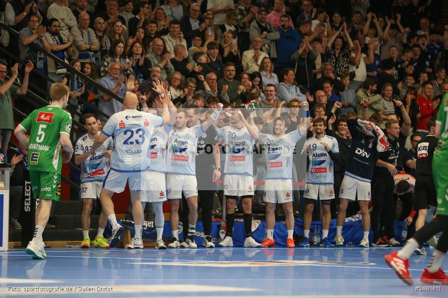 sport, action, Untermainhalle, TVG, TV Großwallstadt, Handball, GWD Minden, GWD, Elsenfeld, 21.04.2025, 2. Handball-Bundesliga, 2. HBL - Bild-ID: 2481411 sport, action, Untermainhalle, TVG, TV Großwallstadt, Handball, GWD Minden, GWD, Elsenfeld, 21.04.2025, 2. Handball-Bundesliga, 2. HBL - Bild-ID: 2481411