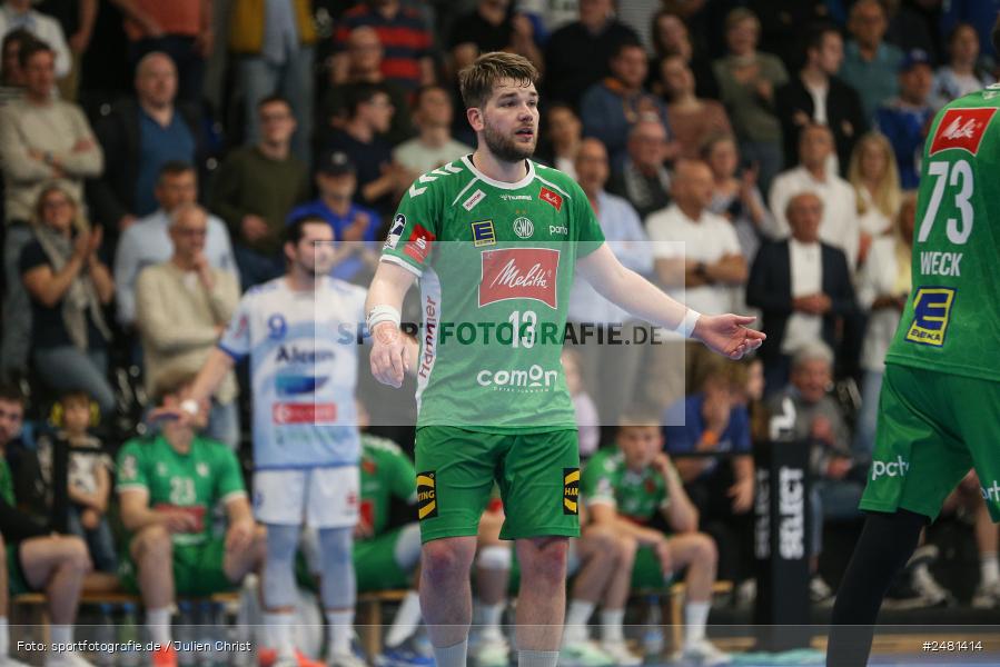 sport, action, Untermainhalle, TVG, TV Großwallstadt, Handball, GWD Minden, GWD, Elsenfeld, 21.04.2025, 2. Handball-Bundesliga, 2. HBL - Bild-ID: 2481414