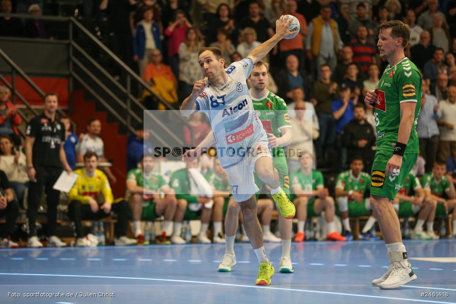 sport, action, Untermainhalle, TVG, TV Großwallstadt, Handball, GWD Minden, GWD, Elsenfeld, 21.04.2025, 2. Handball-Bundesliga, 2. HBL - Bild-ID: 2481418 sport, action, Untermainhalle, TVG, TV Großwallstadt, Handball, GWD Minden, GWD, Elsenfeld, 21.04.2025, 2. Handball-Bundesliga, 2. HBL - Bild-ID: 2481418