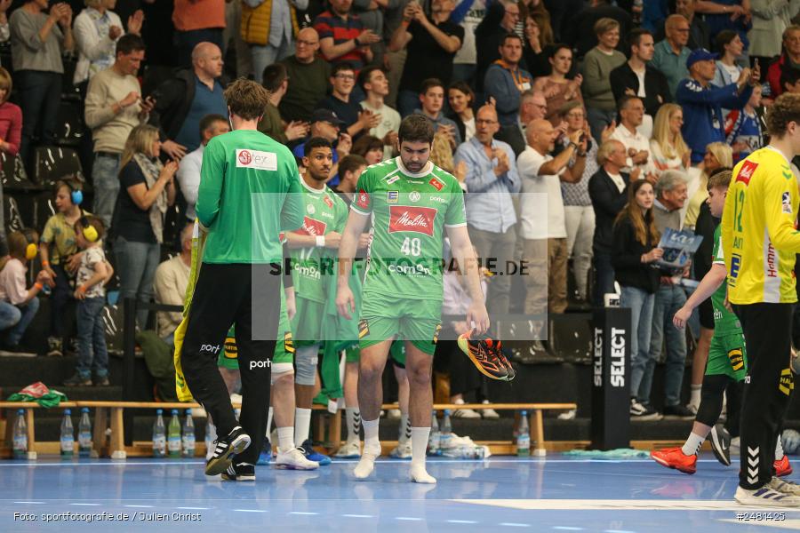 sport, action, Untermainhalle, TVG, TV Großwallstadt, Handball, GWD Minden, GWD, Elsenfeld, 21.04.2025, 2. Handball-Bundesliga, 2. HBL - Bild-ID: 2481425