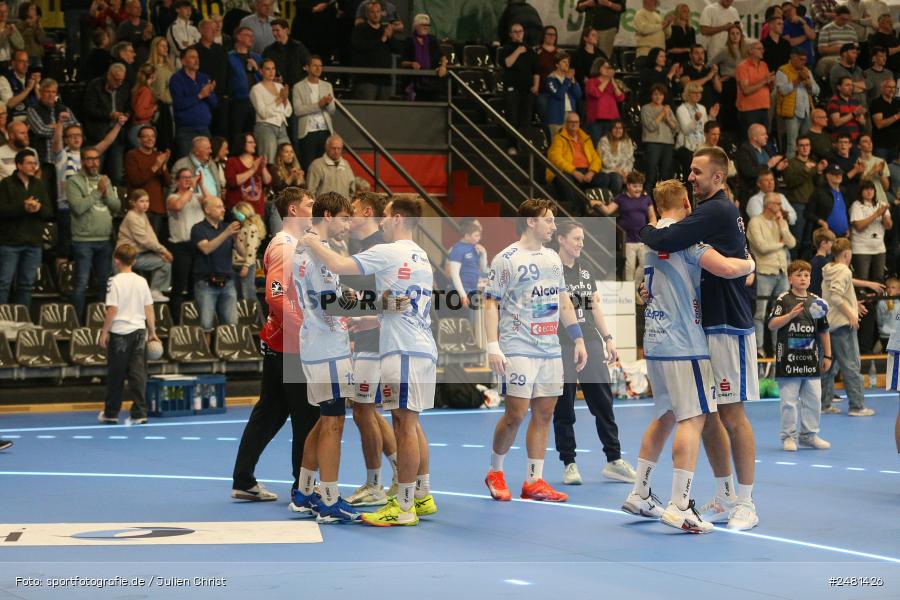 sport, action, Untermainhalle, TVG, TV Großwallstadt, Handball, GWD Minden, GWD, Elsenfeld, 21.04.2025, 2. Handball-Bundesliga, 2. HBL - Bild-ID: 2481426