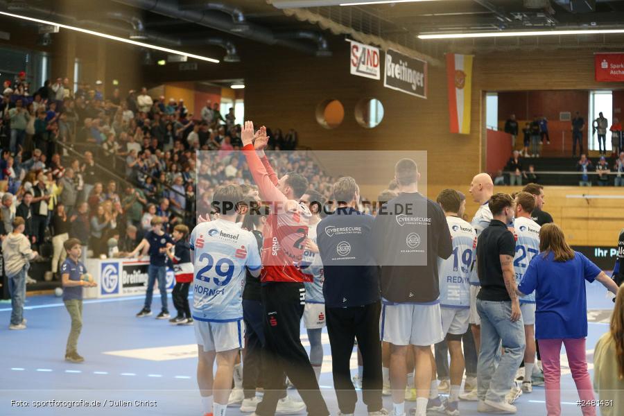 sport, action, Untermainhalle, TVG, TV Großwallstadt, Handball, GWD Minden, GWD, Elsenfeld, 21.04.2025, 2. Handball-Bundesliga, 2. HBL - Bild-ID: 2481431