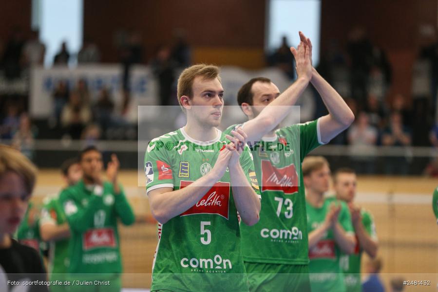sport, action, Untermainhalle, TVG, TV Großwallstadt, Handball, GWD Minden, GWD, Elsenfeld, 21.04.2025, 2. Handball-Bundesliga, 2. HBL - Bild-ID: 2481432