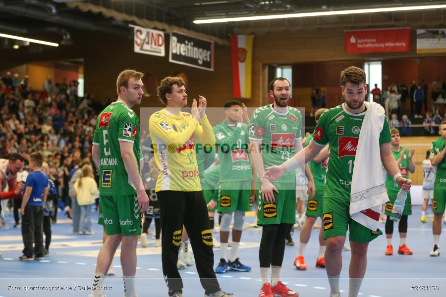 sport, action, Untermainhalle, TVG, TV Großwallstadt, Handball, GWD Minden, GWD, Elsenfeld, 21.04.2025, 2. Handball-Bundesliga, 2. HBL - Bild-ID: 2481438