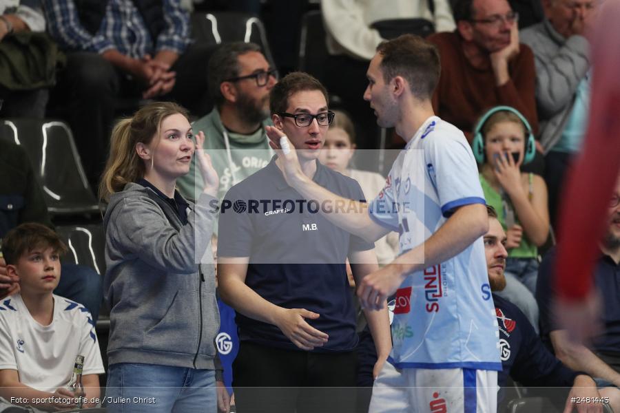 sport, action, Untermainhalle, TVG, TV Großwallstadt, Handball, GWD Minden, GWD, Elsenfeld, 21.04.2025, 2. Handball-Bundesliga, 2. HBL - Bild-ID: 2481443