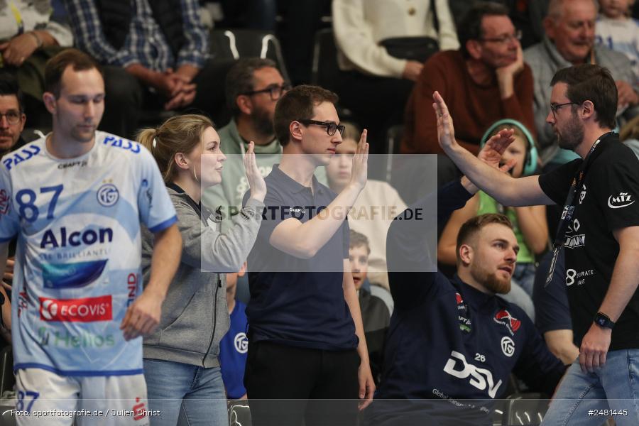 sport, action, Untermainhalle, TVG, TV Großwallstadt, Handball, GWD Minden, GWD, Elsenfeld, 21.04.2025, 2. Handball-Bundesliga, 2. HBL - Bild-ID: 2481445