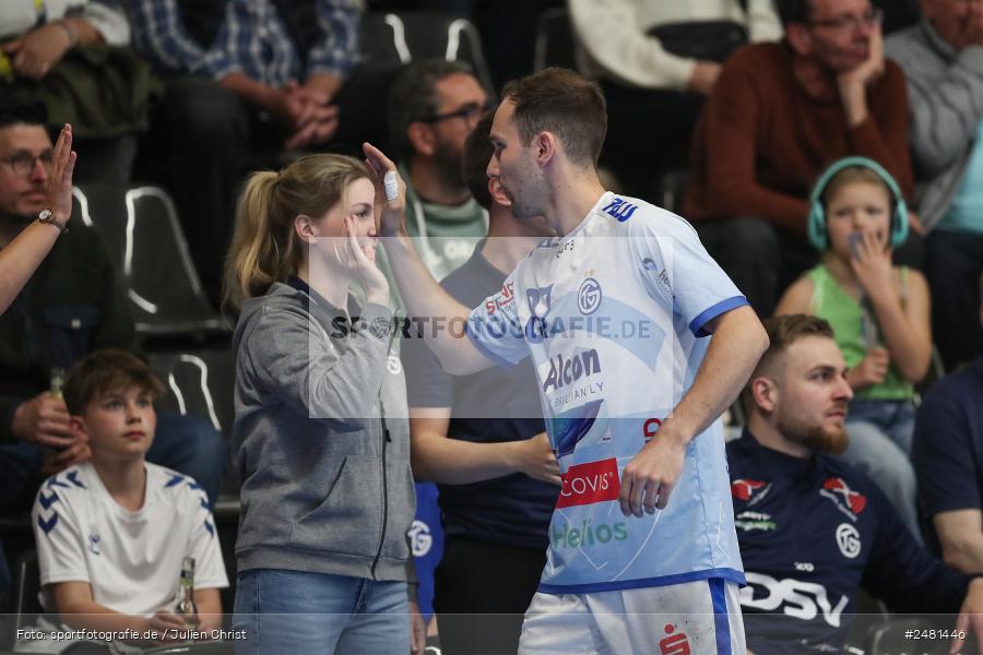 sport, action, Untermainhalle, TVG, TV Großwallstadt, Handball, GWD Minden, GWD, Elsenfeld, 21.04.2025, 2. Handball-Bundesliga, 2. HBL - Bild-ID: 2481446