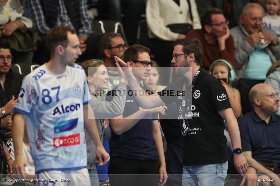sport, action, Untermainhalle, TVG, TV Großwallstadt, Handball, GWD Minden, GWD, Elsenfeld, 21.04.2025, 2. Handball-Bundesliga, 2. HBL - Bild-ID: 2481447