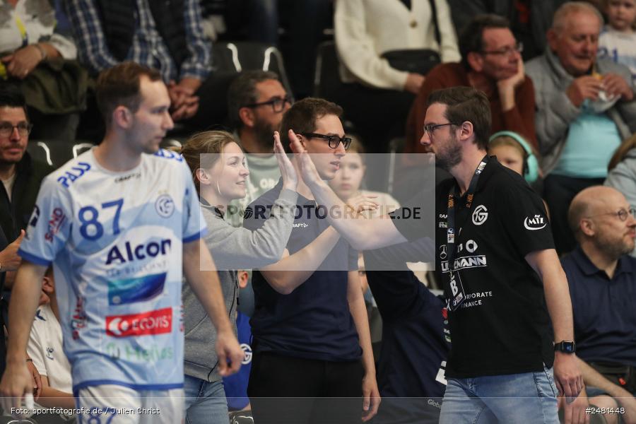 sport, action, Untermainhalle, TVG, TV Großwallstadt, Handball, GWD Minden, GWD, Elsenfeld, 21.04.2025, 2. Handball-Bundesliga, 2. HBL - Bild-ID: 2481448