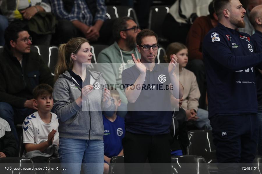 sport, action, Untermainhalle, TVG, TV Großwallstadt, Handball, GWD Minden, GWD, Elsenfeld, 21.04.2025, 2. Handball-Bundesliga, 2. HBL - Bild-ID: 2481451