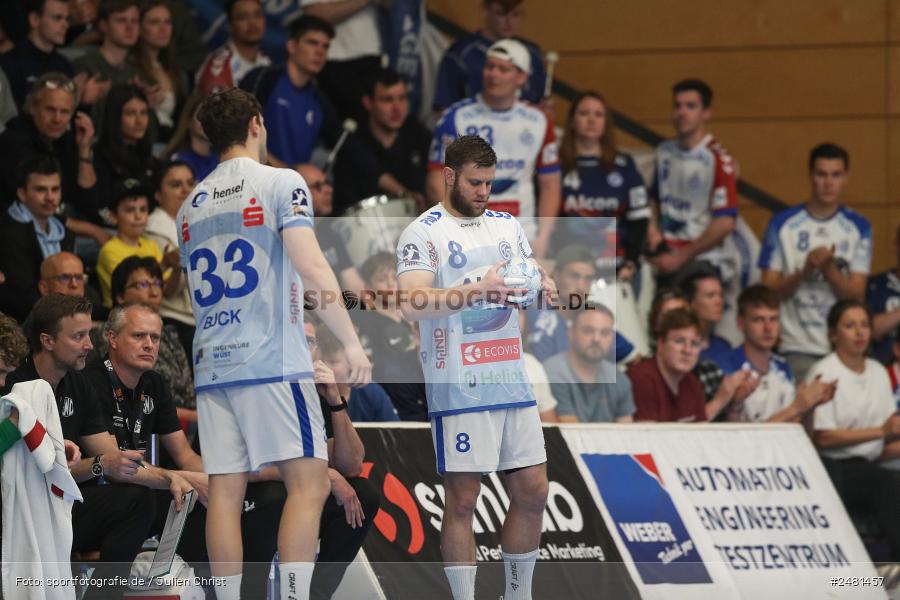 sport, action, Untermainhalle, TVG, TV Großwallstadt, Handball, GWD Minden, GWD, Elsenfeld, 21.04.2025, 2. Handball-Bundesliga, 2. HBL - Bild-ID: 2481457