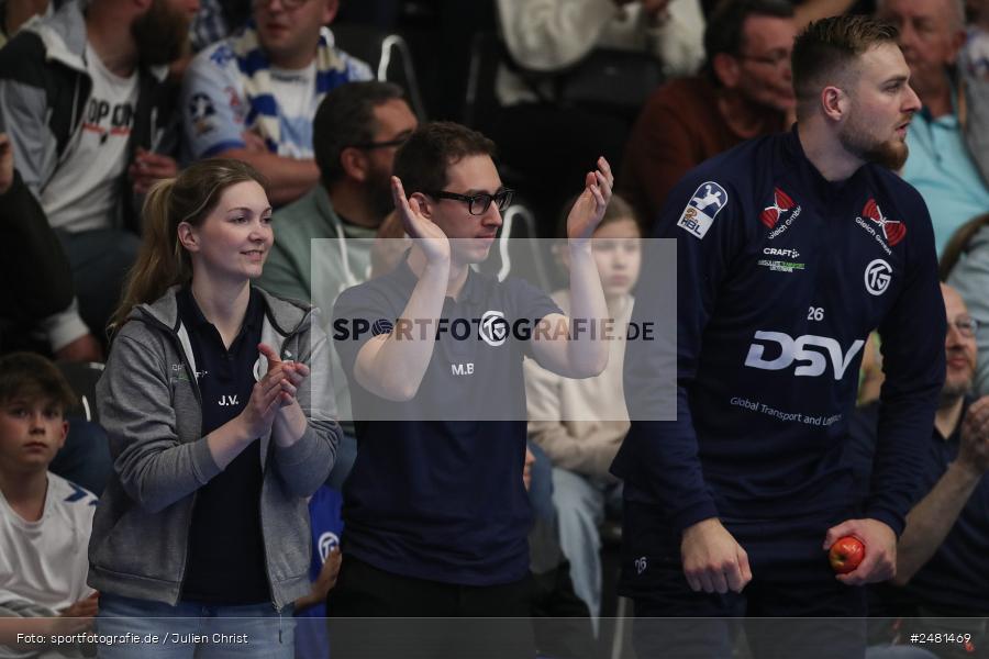 sport, action, Untermainhalle, TVG, TV Großwallstadt, Handball, GWD Minden, GWD, Elsenfeld, 21.04.2025, 2. Handball-Bundesliga, 2. HBL - Bild-ID: 2481469 sport, action, Untermainhalle, TVG, TV Großwallstadt, Handball, GWD Minden, GWD, Elsenfeld, 21.04.2025, 2. Handball-Bundesliga, 2. HBL - Bild-ID: 2481469