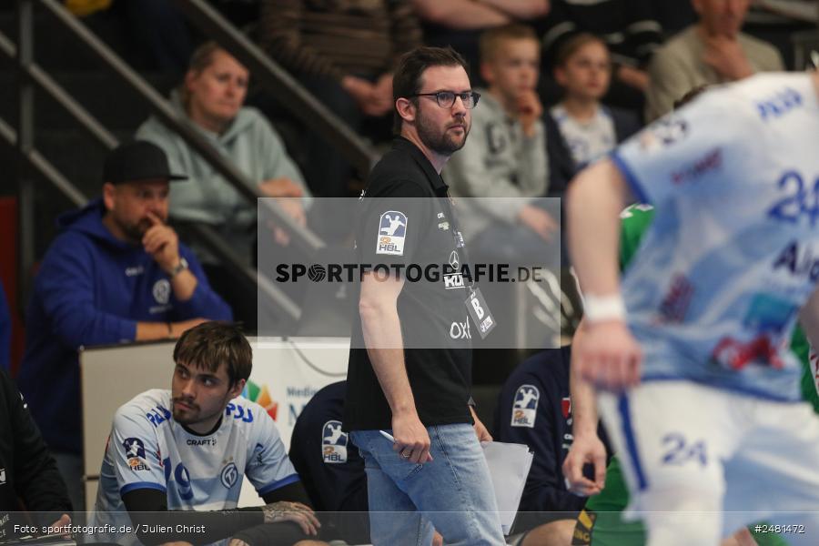sport, action, Untermainhalle, TVG, TV Großwallstadt, Handball, GWD Minden, GWD, Elsenfeld, 21.04.2025, 2. Handball-Bundesliga, 2. HBL - Bild-ID: 2481472