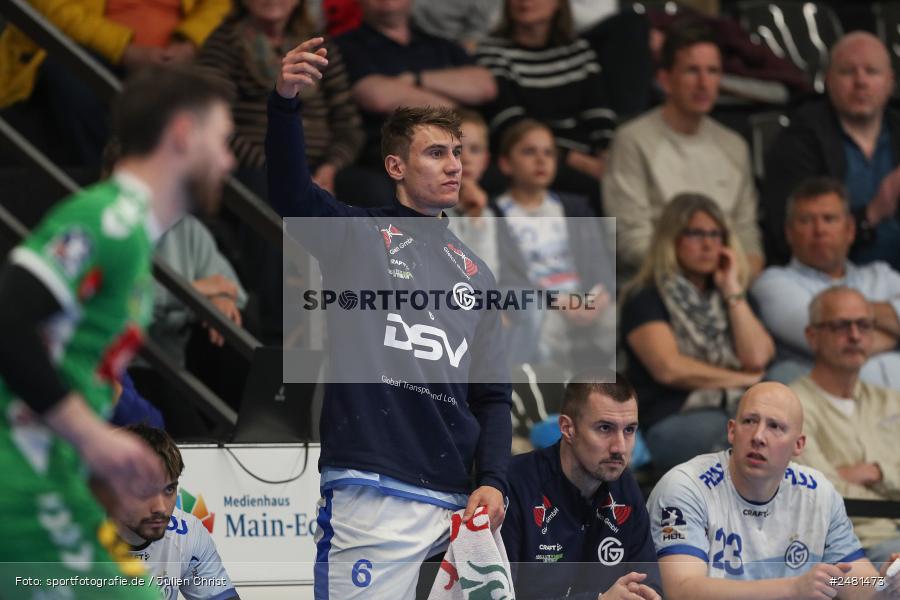 sport, action, Untermainhalle, TVG, TV Großwallstadt, Handball, GWD Minden, GWD, Elsenfeld, 21.04.2025, 2. Handball-Bundesliga, 2. HBL - Bild-ID: 2481473 sport, action, Untermainhalle, TVG, TV Großwallstadt, Handball, GWD Minden, GWD, Elsenfeld, 21.04.2025, 2. Handball-Bundesliga, 2. HBL - Bild-ID: 2481473