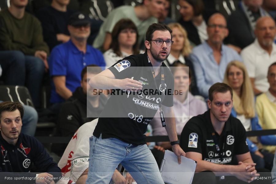 sport, action, Untermainhalle, TVG, TV Großwallstadt, Handball, GWD Minden, GWD, Elsenfeld, 21.04.2025, 2. Handball-Bundesliga, 2. HBL - Bild-ID: 2481477 sport, action, Untermainhalle, TVG, TV Großwallstadt, Handball, GWD Minden, GWD, Elsenfeld, 21.04.2025, 2. Handball-Bundesliga, 2. HBL - Bild-ID: 2481477