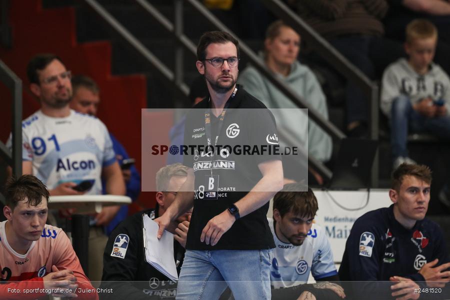 sport, action, Untermainhalle, TVG, TV Großwallstadt, Handball, GWD Minden, GWD, Elsenfeld, 21.04.2025, 2. Handball-Bundesliga, 2. HBL - Bild-ID: 2481520