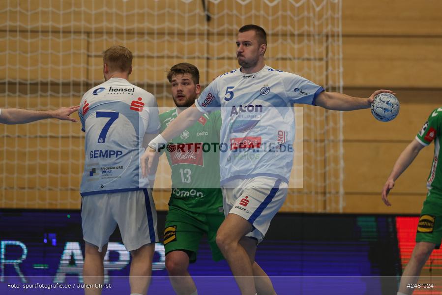 sport, action, Untermainhalle, TVG, TV Großwallstadt, Handball, GWD Minden, GWD, Elsenfeld, 21.04.2025, 2. Handball-Bundesliga, 2. HBL - Bild-ID: 2481524