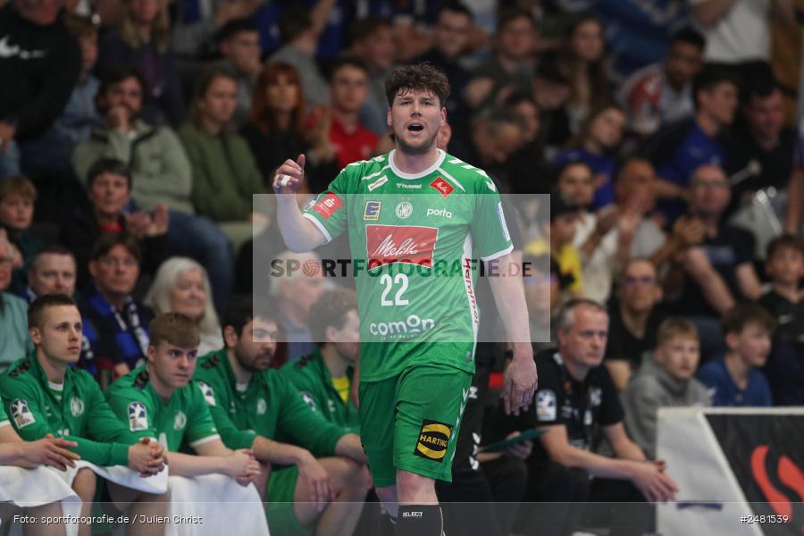 sport, action, Untermainhalle, TVG, TV Großwallstadt, Handball, GWD Minden, GWD, Elsenfeld, 21.04.2025, 2. Handball-Bundesliga, 2. HBL - Bild-ID: 2481539