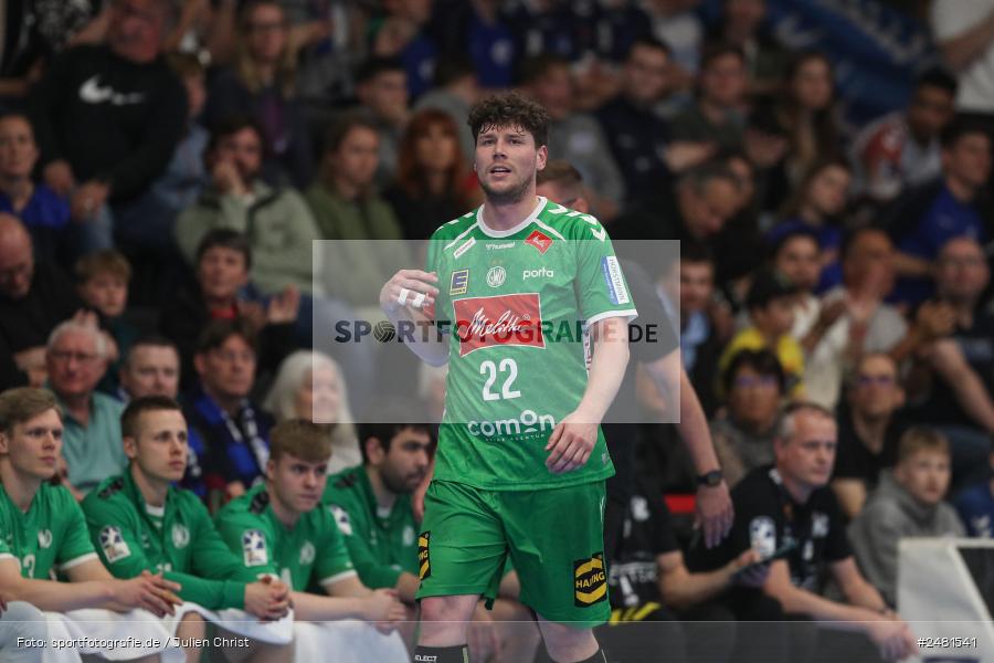 sport, action, Untermainhalle, TVG, TV Großwallstadt, Handball, GWD Minden, GWD, Elsenfeld, 21.04.2025, 2. Handball-Bundesliga, 2. HBL - Bild-ID: 2481541