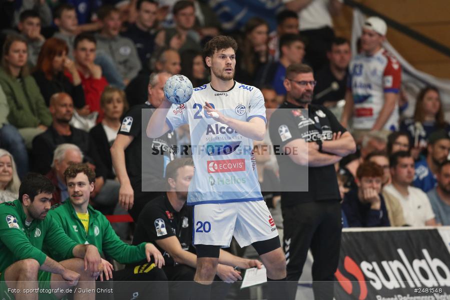 sport, action, Untermainhalle, TVG, TV Großwallstadt, Handball, GWD Minden, GWD, Elsenfeld, 21.04.2025, 2. Handball-Bundesliga, 2. HBL - Bild-ID: 2481548