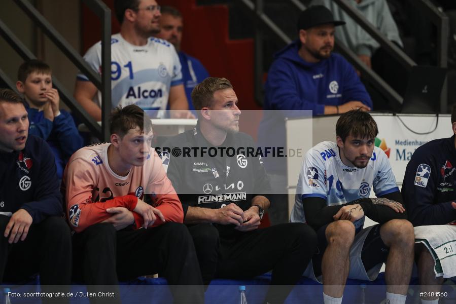 sport, action, Untermainhalle, TVG, TV Großwallstadt, Handball, GWD Minden, GWD, Elsenfeld, 21.04.2025, 2. Handball-Bundesliga, 2. HBL - Bild-ID: 2481560