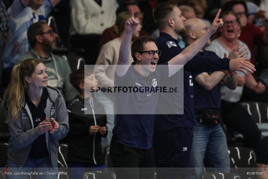 sport, action, Untermainhalle, TVG, TV Großwallstadt, Handball, GWD Minden, GWD, Elsenfeld, 21.04.2025, 2. Handball-Bundesliga, 2. HBL - Bild-ID: 2481569 sport, action, Untermainhalle, TVG, TV Großwallstadt, Handball, GWD Minden, GWD, Elsenfeld, 21.04.2025, 2. Handball-Bundesliga, 2. HBL - Bild-ID: 2481569