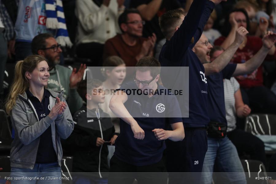 sport, action, Untermainhalle, TVG, TV Großwallstadt, Handball, GWD Minden, GWD, Elsenfeld, 21.04.2025, 2. Handball-Bundesliga, 2. HBL - Bild-ID: 2481571 sport, action, Untermainhalle, TVG, TV Großwallstadt, Handball, GWD Minden, GWD, Elsenfeld, 21.04.2025, 2. Handball-Bundesliga, 2. HBL - Bild-ID: 2481571