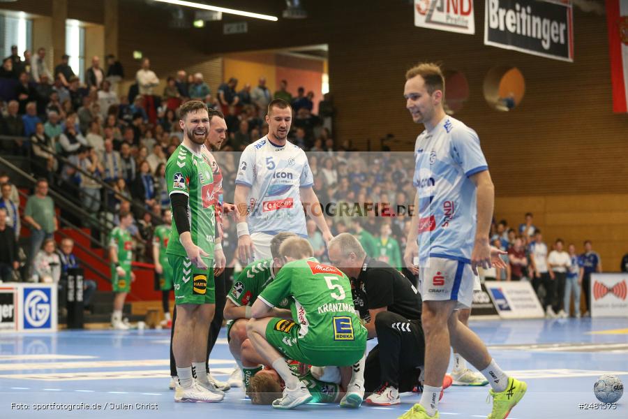 sport, action, Untermainhalle, TVG, TV Großwallstadt, Handball, GWD Minden, GWD, Elsenfeld, 21.04.2025, 2. Handball-Bundesliga, 2. HBL - Bild-ID: 2481593