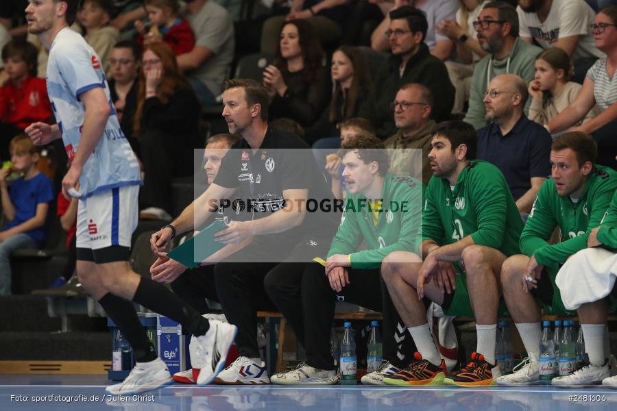 sport, action, Untermainhalle, TVG, TV Großwallstadt, Handball, GWD Minden, GWD, Elsenfeld, 21.04.2025, 2. Handball-Bundesliga, 2. HBL - Bild-ID: 2481606 sport, action, Untermainhalle, TVG, TV Großwallstadt, Handball, GWD Minden, GWD, Elsenfeld, 21.04.2025, 2. Handball-Bundesliga, 2. HBL - Bild-ID: 2481606