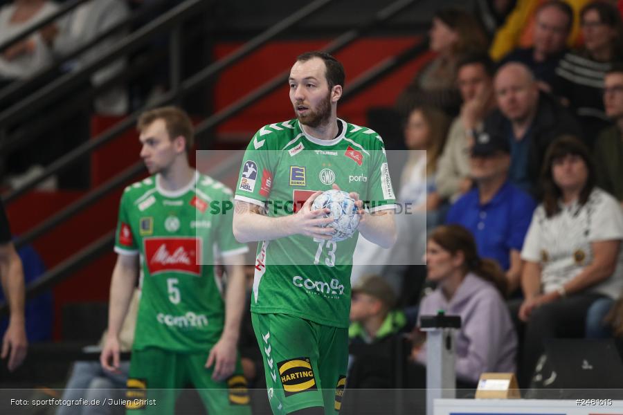 sport, action, Untermainhalle, TVG, TV Großwallstadt, Handball, GWD Minden, GWD, Elsenfeld, 21.04.2025, 2. Handball-Bundesliga, 2. HBL - Bild-ID: 2481615 sport, action, Untermainhalle, TVG, TV Großwallstadt, Handball, GWD Minden, GWD, Elsenfeld, 21.04.2025, 2. Handball-Bundesliga, 2. HBL - Bild-ID: 2481615